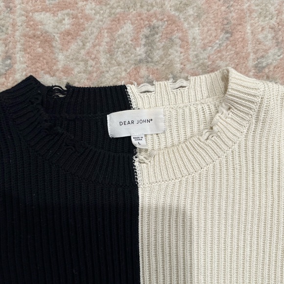 Dear John color block sweater - Picture 2 of 2